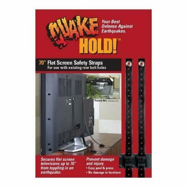 Quake Hold FLAT SCREEN TV 70 in. STRAP 4516